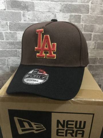 MLB大谷翔平所属LAドジャース×NEWERAワールドシリーズ1981記念スナップバックキャップBRBK