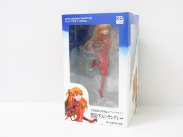 未開封 KADOKAWA 【愛蔵版】 新世紀エヴァンゲリオン 惣流・アスカ・ラングレー 1/7スケール フィギュア ●A7958