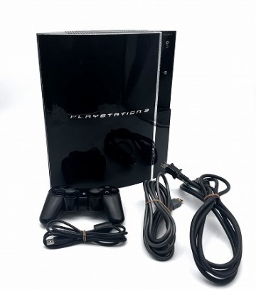 1スタ～ PlayStation3 SONY PS3/ソニー プレステ3 CECHA00 60GB 2006年式 コントローラー ブラック 通電確認のみ 動作未確認 現状品
