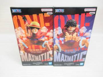 09/A420★ワンピース MAXIMATIC MONKEY.D.LUFFYⅠ・ⅡSPECIAL 全2種セット★モンキー・D・ルフィ★フィギュア★プライズ★未開封品