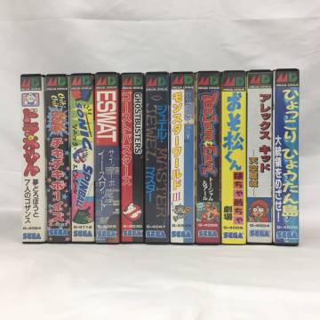 ◆【動作OK】メガドライブソフト 11本セット ドラえもん 夢どろぼうと7人のゴザンス/チキチキボーイズ/ソニック・スピンボール/他◆H071602