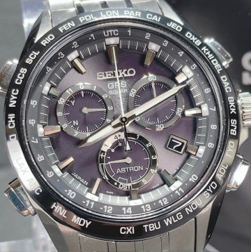 第二世代 超美品 セイコー SEIKO アストロン ASTRON GPS ソーラー 腕時計 ソーラーGPS衛星電波時計 西島秀俊着用モデル SBXB003 8Xシリーズ
