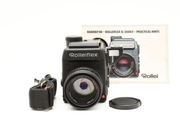1円スタート！【動作美品】ローライフレックス Rolleiflex SL 2000 F motor Rollei Planar 50ｍｍ F/1.4 ビンテージレア