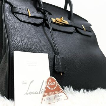 極美品【王室御用達】A4可 レウロカティ Leu Locati トートバッグ ハンドバッグ レザー 本革 金具 カデナ シボ革 南京錠 ターンロック