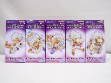 1円スタート ワンピース ONE PIECE ワールドコレクタブルフィギュア ワーコレ ルフィギア5 SPECIAL コンプリートセット 1スタ 中古品★6364