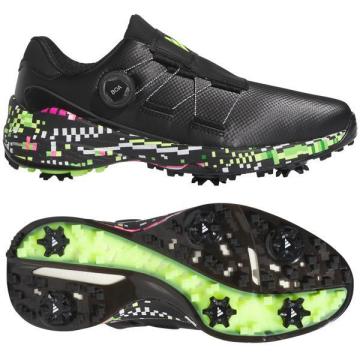 ・スピード発送 新品未使用 adidas(アディダス) ZG23 BOA GLITCH ゴルフシューズ IG5360(ブラック/コアブラック/レモン)２７．０ＣＭ
