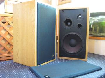 ♪★JBL★8340A in 絶版国産ビンテージHS-323★新エッジ★完動高音質★美ペア★