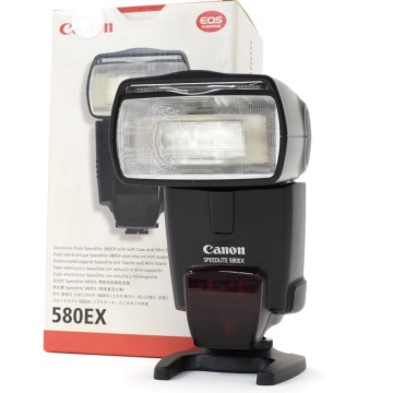1円◆CANON 580EX キヤノン スピードライト フラッシュ ストロボ◆E.Blu.pD-01