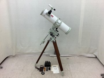 高橋製作所 天体望遠鏡/赤道儀セット MT-130/EM-1S ギア動作確認済/電池部破損有 ACB 中古品