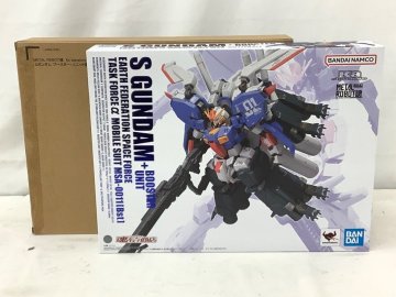 バンダイ Sガンダム ブースターユニット装着型/メタルロボット魂/魂ウェブ商店 開封品 ACB 未使用品