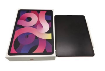 Apple iPad Air 第4世代 MYFP2J/A 10.9インチ タブレット 64GB Wi-Fi ローズゴールド アップルペンシル 003-180205 中古