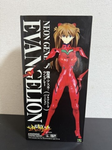 【中古美品】新世紀エヴァンゲリオン　惣流・アスカ・ラングレー　プラグスーツバージョン　フィギュア