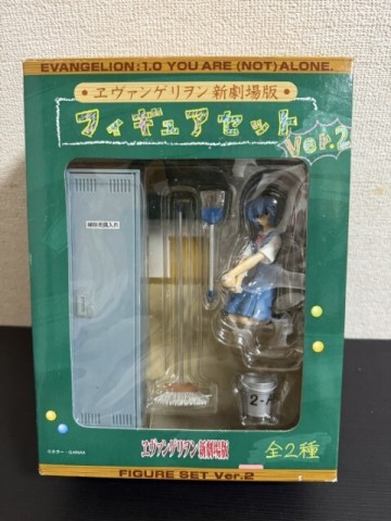 【中古美品】エヴァンゲリオン新劇場版　フィギュアセット　Ver.2　綾波レイ