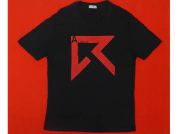 1円 超レア!DIOR HOMME/Tシャツ/黒/XL/エディ期/06SS(2006SS)/AND IF I START A COMMOTION/MEN/エディスリマン/アーカイブ/名作/希少