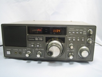 ヤエス　短波受信機「ＦＲＧ－７７００」動作品（メモリ－付き）