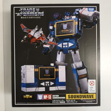 未開封 トランスフォーマー マスターピース MP-13 サウンドウェーブ タカラトミー デストロン 情報参謀 250720KG