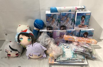 1円～ hololive ホロライブ グッズ 大量まとめ ビジュアルボード クリアファイル アクリルスタンド フィギュア 他【現状品】[31-0718-M8]