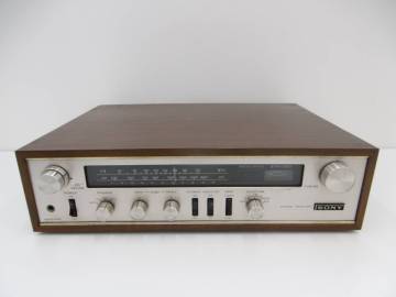 家電祭 SONY ソニー FM/AM ステレオレシーバーアンプ STR-200 チューナー オーディオ機器 通電確認済み 中古 現状品 ジャンク品 長期保管品