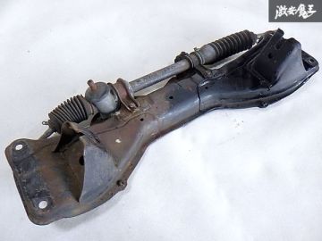 トヨタ 純正 AE86 ハチロク レビン トレノ 4A-GE 4AG ノーマル ステアリング ラック ギアボックス フロント メンバー 即納 棚G-1