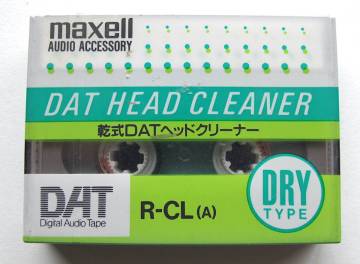 DATヘッドクリーナー　クリーニングテープ　maxell製　未開封品