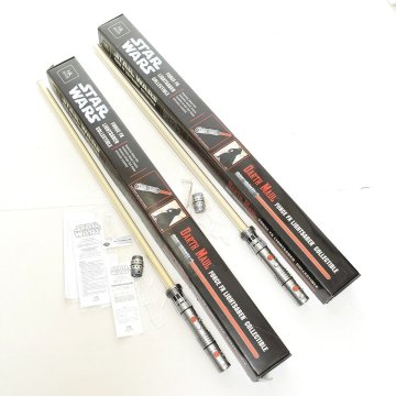 ★542553 マスターレプリカ FXライトセーバー 2本セット ダース・モール ジョイントパーツあり スターウォーズ