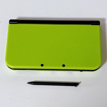 1円〜 美品 動作品 任天堂 Nintendo Newニンテンドー 3DS LL RED-001ライムグリーン×ブラック