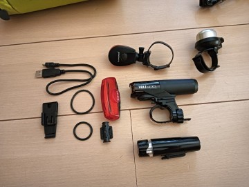 キャットアイ CATEYE VOLT400 RAPID X2 自転車ライトセット