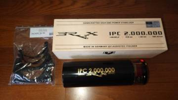 【良品】BRAX パワースタビライザー IPC 2,000,000（IPC-２F　キャパシタ　ブラックス）MATRIX、HELIX所有の方にもお勧めです