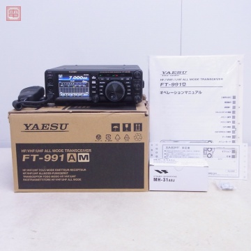 美品 ヤエス FT-991AM HF帯/50/144/430MHz 50W 取説・元箱付 八重洲【40