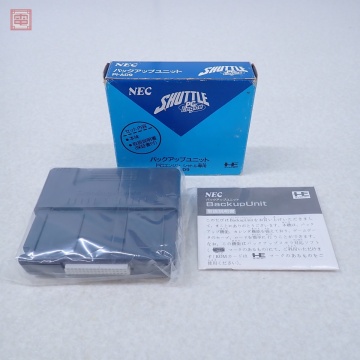 中身未使用 PCE PC シャトル専用 バックアップユニット PI-AD9 NEC 日本電気 箱説付【10