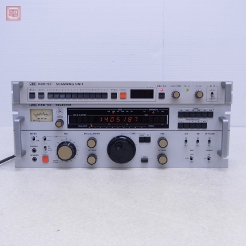 JRC 日本無線 NRD-93 受信機 + NDH-93 スキャニングユニット セット【40