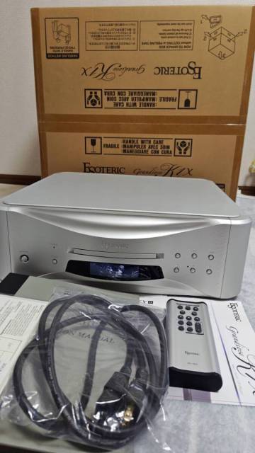 ESOTERIC Grandioso K1X(SEバージョンアップ品)保証付き中古美品 CDプレーヤー SACDプレイヤー エソテリック グランデオーソ