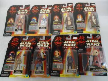 O726 送料無料！ ジャンク ハズブロ STAR WARS スター・ウォーズ エピソード1 コムテックリーダー ベーシック フィギュア まとめセット