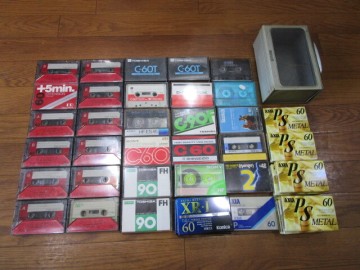 カセットテープ 44個 未開封 中古 SWIRE MAGNETICS ラジオカセット プラス5シリーズ ER 新星堂 konica TDK SONY スワイヤマグネティックス