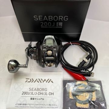 『送料無料・美品』ダイワ 22 シーボーグ 200JL (左ハンドル) 電動リール
