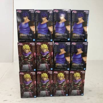 02w16148【1円～】プライズフィギュア 12個セット ジョジョの奇妙な冒険 ディオブランドー/ジョナサンジョースター 未開封品【中古品】