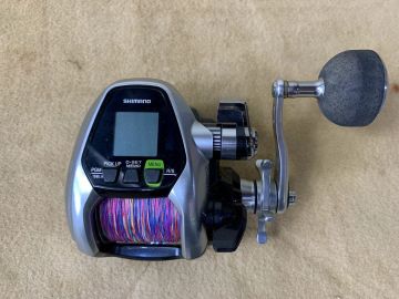 ◇JE57 シマノ 電動リール　SIMANO MUTEKI+ MUTDR 3000　動作未確認　フィッシング　リール　船用　電動◇T