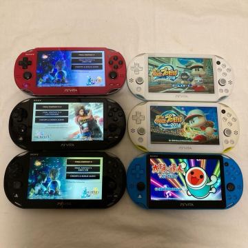 psvita 本体のみ 6台セット PCH-2000 5台　PCH-1000 1台 PlayStation vita プレイステーション ヴィータ SONY