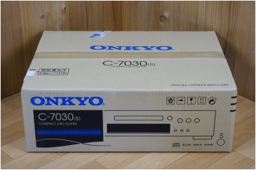 【新品未開封】 ONKYO ★ オンキョー ★ CDプレーヤー ★ VLSC回路 プリシジョンクロック ★ C-7030(S)