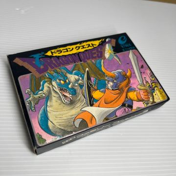 【動作確認済・1円スタート】 ファミコンソフト ドラゴンクエスト　FC