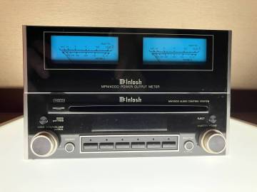 McIntosh マッキントッシュ MX5000 CDプレーヤー MPM4000 POWER OUTPUT METER（パワー アウトプットメーター） DC/DC CONVERTER ジャンク品