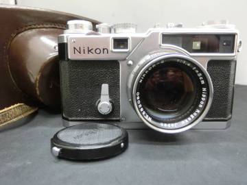 １円～★NIKON ニコン SP レンジファインダー NIKKOR-S 1:1.4 f=5cm 現状品