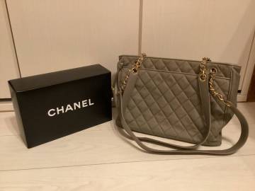 シャネルCHANELトートショルダーバッグ本物￥５００からシール付き