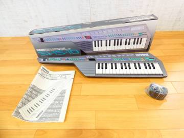 【USED!YAMAHA ショルダーキーボード SHS-10S★ヤマハ/ショルキー/箱付き＠120（7）】