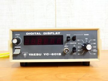 (MM-8) YAESU ヤエス 八重洲無線 YC-601B デジタル周波数カウンター アマチュア無線 ※通電OK 動作未確認＠80(7)