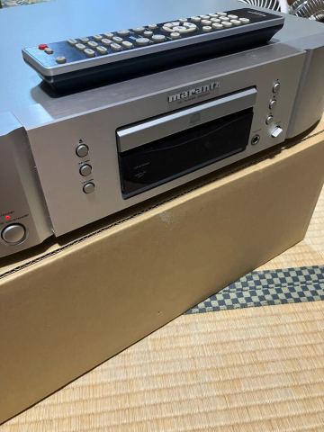 marantz CD PLAYER CD5003 通電のみ確認済 リモコンRC002CD ケーブルは純正品ではありません 長期保管品 現状 CDプレーヤー