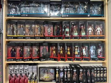 ★スターウォーズ（S.Hフィギュアアーツ、ブラックシリーズ　フィギュア49体セット）★