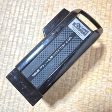 使用浅め 電動自転車 ブリヂストン ヤマハ リチウムバッテリー 8.7Ah X90-20 長押し20秒1点滅 30秒4点灯 60s25-1133-1