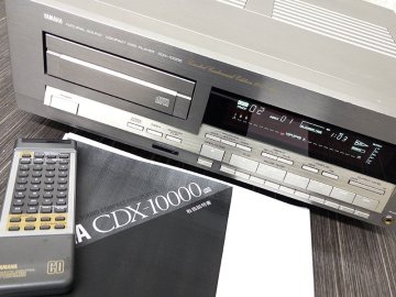 ▲YAMAHA CDX-10000 創業100周年記念モデル CDプレーヤー リモコン付属 ヤマハ▲