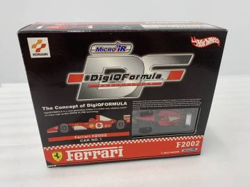 22/242☆KONAMI　Hot WHEELS　Ferrari　F2002　MICRO iR　DigiQFormula　デジキューフォーミュラ　保管品　写真追加あり☆え1